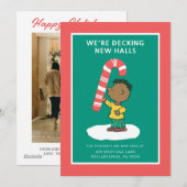 Franklin Pepermunt Snoepjes Feestdagenkaart (Voorkant / Achterkant)