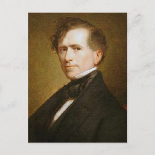 Franklin Pierce 14 Briefkaart (Voorkant)