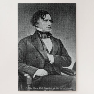 Franklin Pierce 14de President van Amerika. Legpuzzel