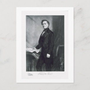 Franklin Pierce, 14e President van de Verenigde St Briefkaart