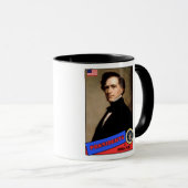 Franklin Pierce-honkaarten Mok (Voorkant rechts)