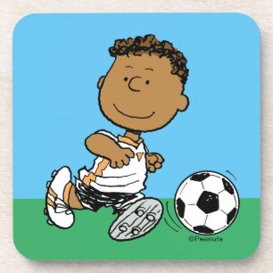 Franklin Plays Soccer Bier Onderzetter