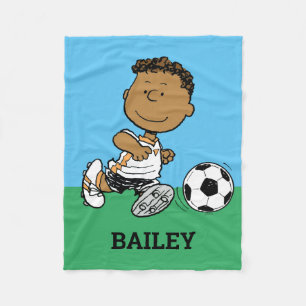 Franklin Plays Soccer Fleece Deken