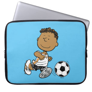Franklin Plays Soccer Laptop Sleeve