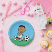 Franklin Plays Soccer Papieren Bordje (Feest)