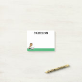 Franklin Plays Soccer Post-it® Notes (Op bureau)