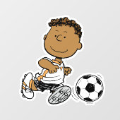 Franklin Plays Soccer Raamsticker (Vel)