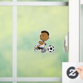 Franklin Plays Soccer Raamsticker (Huis)