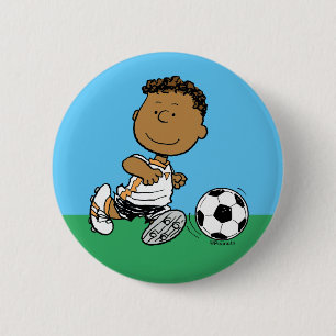 Franklin Plays Soccer Ronde Button 5,7 Cm