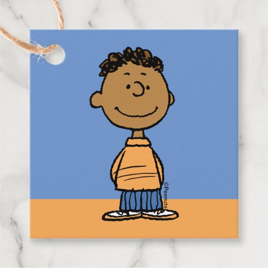 Franklin Smiling Bedankjes Labels (Voorkant)