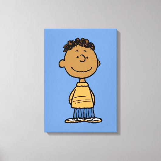 Franklin Smiling Canvas Afdruk (Voorkant)