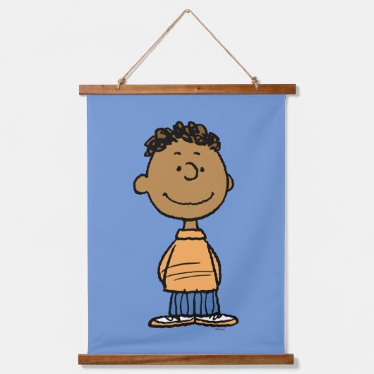 Franklin Smiling Hangend Wandkleed (Voorkant)