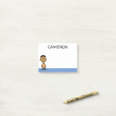 Franklin Smiling Post-it® Notes (Op bureau)