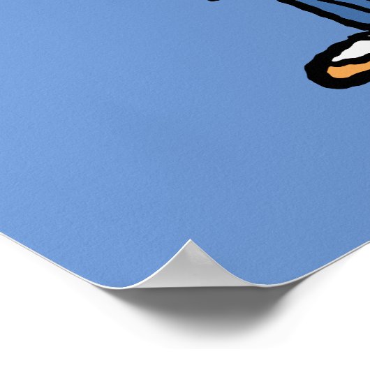 Franklin Smiling Poster (Hoek)