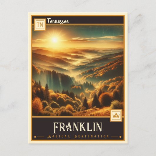 Franklin, Tennessee | Briefkaart (Voorkant)