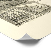 Franklin, VA Panoramic Map - 1907 Poster (Hoek)