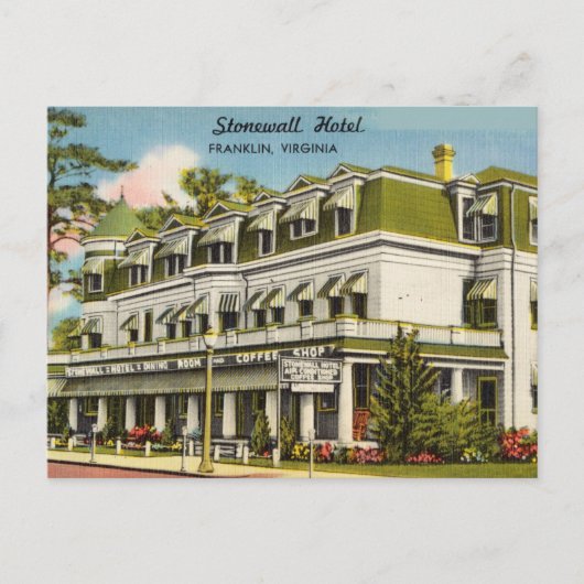  Franklin, Virginia Briefkaart (Voorkant)