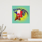 Frankreich, Frankrijk, Francia Poster (Keuken)