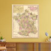 Frankrijk 14 canvas afdruk (Insitu (Woonkamer))