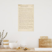 Frankrijk 17 poster (Keuken)