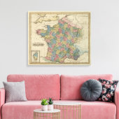 Frankrijk 19 canvas afdruk (Insitu (Woonkamer))