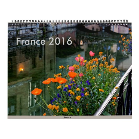 Frankrijk 2016 kalender (Hoes)