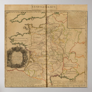 Frankrijk 25 poster