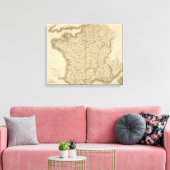 Frankrijk 2 canvas afdruk (Insitu (Woonkamer))