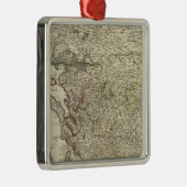 Frankrijk 2 metalen ornament (Rechts)