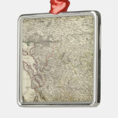 Frankrijk 2 metalen ornament (Links)