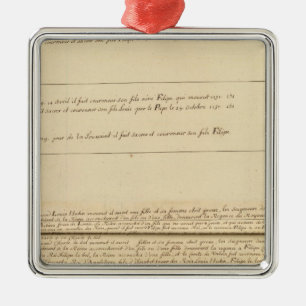 Frankrijk 32 metalen ornament