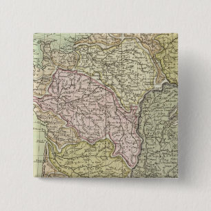 Frankrijk 40 vierkante button 5,1 cm