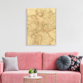 Frankrijk 4 canvas afdruk (Insitu (Woonkamer))