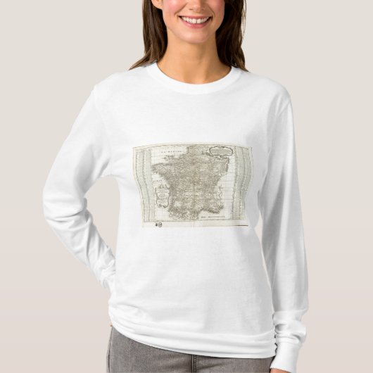 Frankrijk 54 t-shirt (Voorkant)
