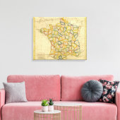Frankrijk 7 canvas afdruk (Insitu (Woonkamer))