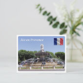 Frankrijk - Aix-en-Provence - Briefkaart (Staand voorkant)