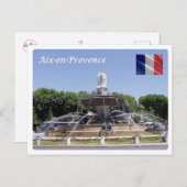 Frankrijk - Aix-en-Provence - Briefkaart (Voorkant / Achterkant)