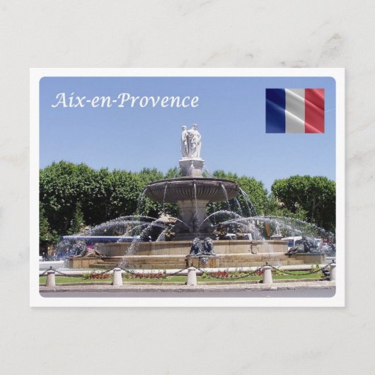 Frankrijk - Aix-en-Provence - Briefkaart (Voorkant)