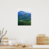 Frankrijk, Auvergne, vulkanokraters Poster (Keuken)
