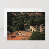 Frankrijk, Avignon, Provence. Pont St., Benezet. Briefkaart (Voorkant / Achterkant)