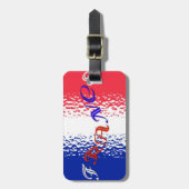Frankrijk Bagagelabel (Voorkant verticaal)