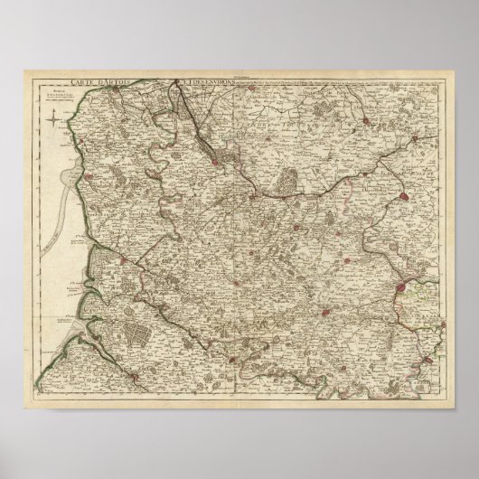 Frankrijk, België, Europa Poster (Voorkant)