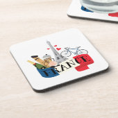 Frankrijk Bier Onderzetter (Linkerzijde)