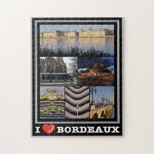 Frankrijk - Bordeaux - I Love - Legpuzzel