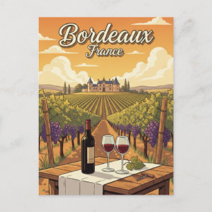 Frankrijk Bordeaux Reizen Briefkaart