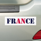 FRANKRIJK BUMPERSTICKER (Op auto)
