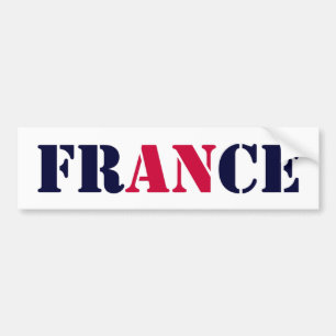 FRANKRIJK BUMPERSTICKER