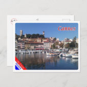 Frankrijk - Cannes - Costa Azzurra - Briefkaart (Voorkant / Achterkant)