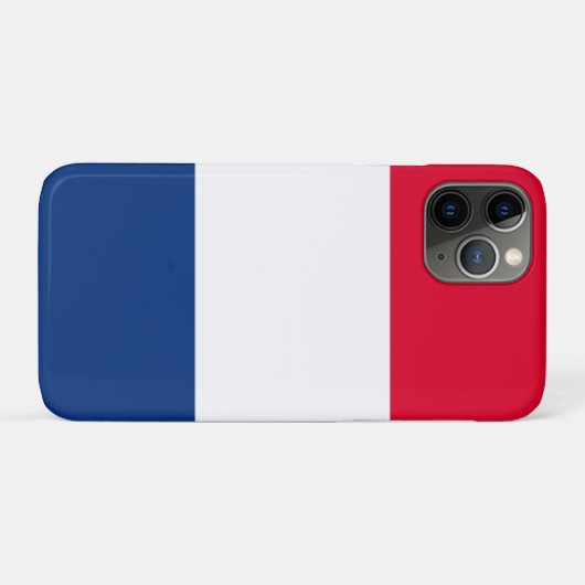 Frankrijk Case-Mate iPhone Case (Achterkant (horizontaal))