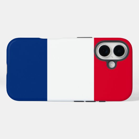 Frankrijk Case-Mate iPhone Case (Achterkant (horizontaal))